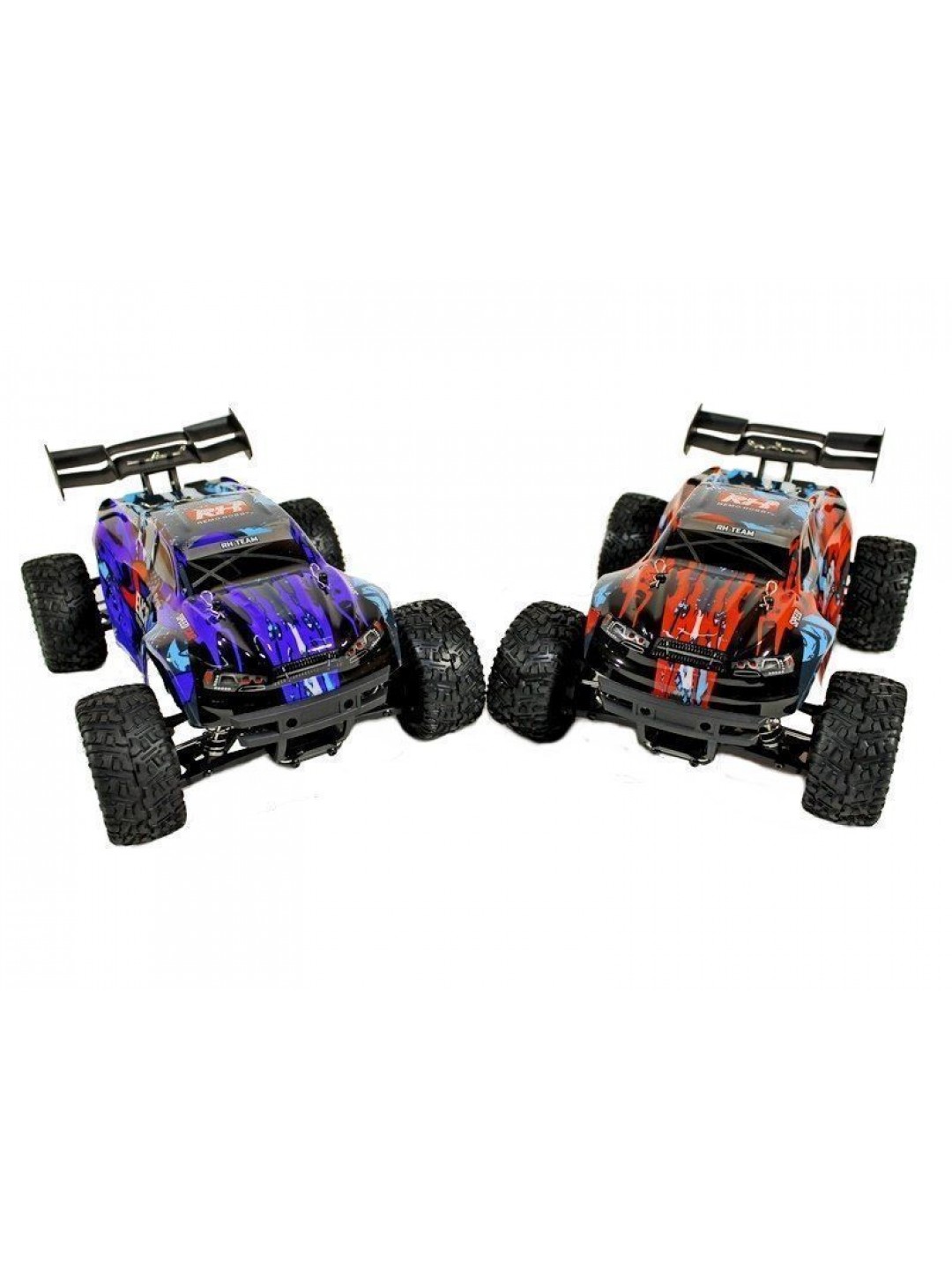Радиоуправляемая трагги Remo Hobby S EVO-R Brushless (красная) 4WD 2.4G 1/16 RTR