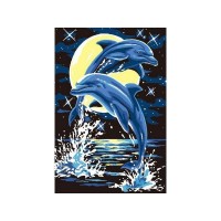 Набор юного художника 20х30 Лунные дельфины (8 цветов) Набор юного художника 20х30 Лунные дельфины (8 цветов)