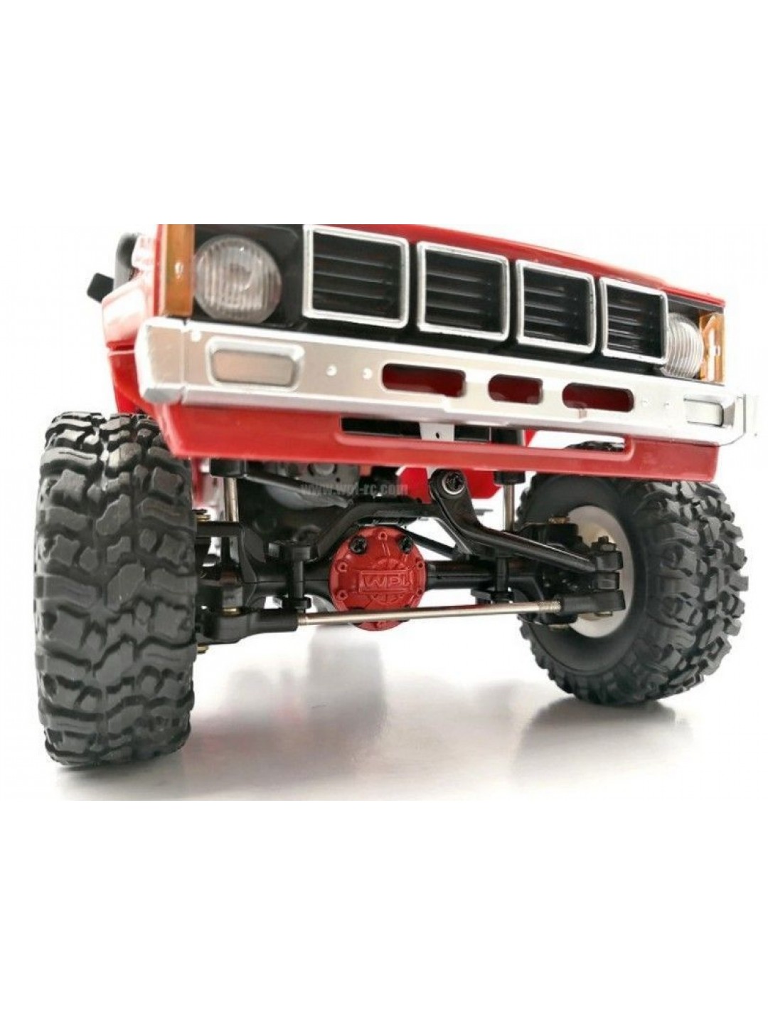 Радиоуправляемая машина WPL пикап Hilux (красная) 4WD 2.4G 1/16 KIT