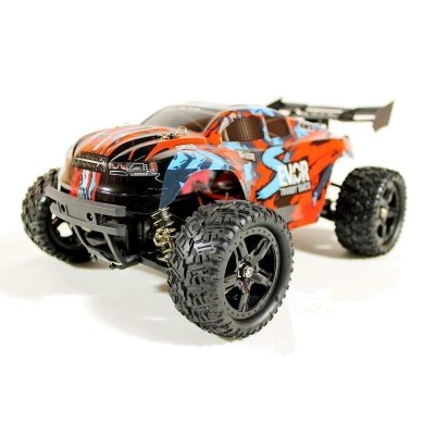 Радиоуправляемая трагги Remo Hobby S EVO-R (красный) 4WD 2.4G 1/16 RTR