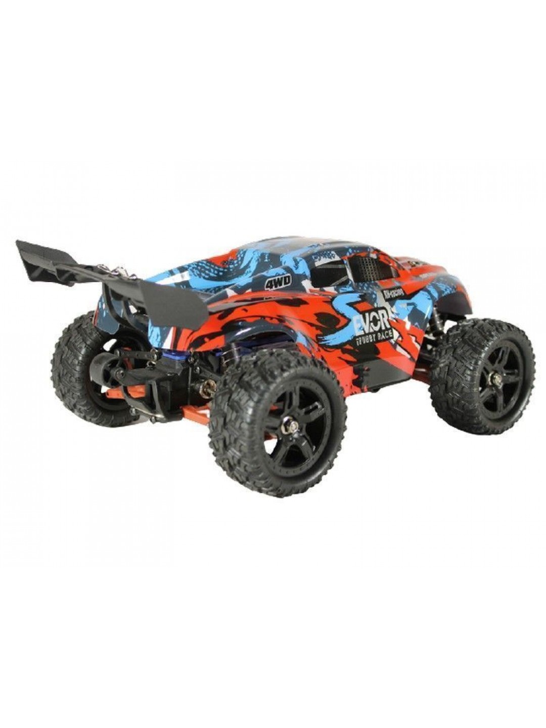 Радиоуправляемая трагги Remo Hobby S EVO-R Brushless UPGRADE V2.0 (красный) 4WD 2.4G 1/16 RTR