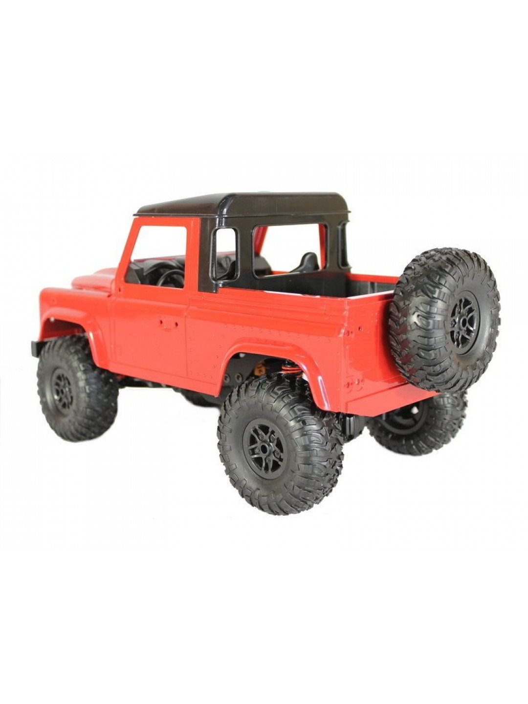 Радиоуправляемая машина MN MODEL английский пикап Defender (красный) 4WD 2.4G 1/12 RTR