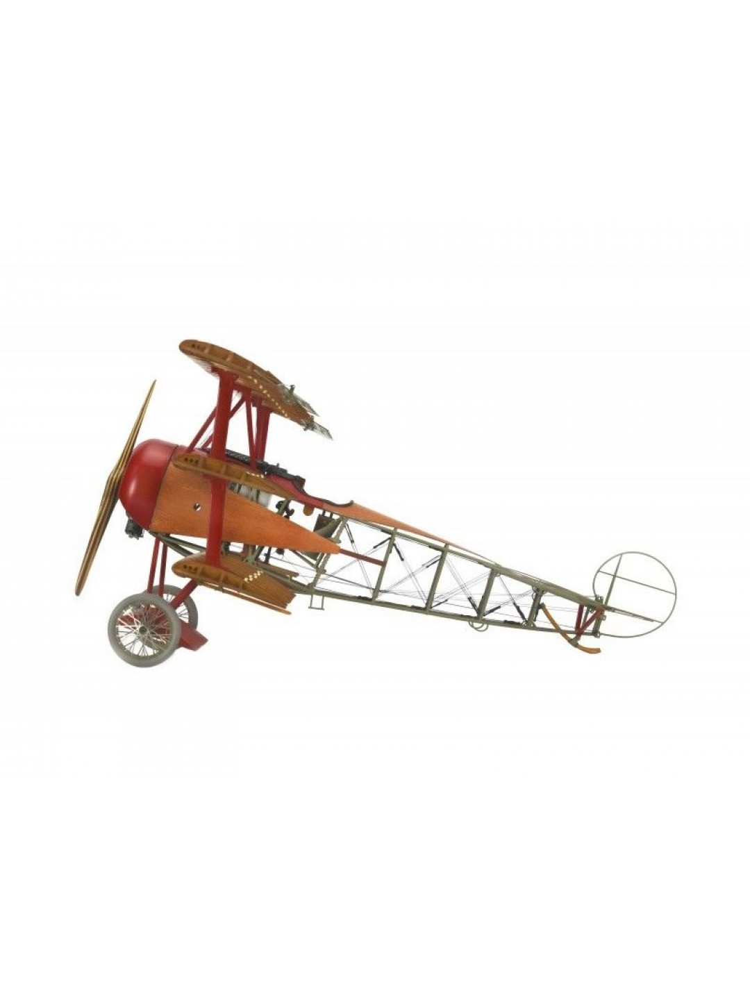 Сборная деревянная модель самолета Artesania Latina FOKKER DR.I 1918 RED BARON, 1/16