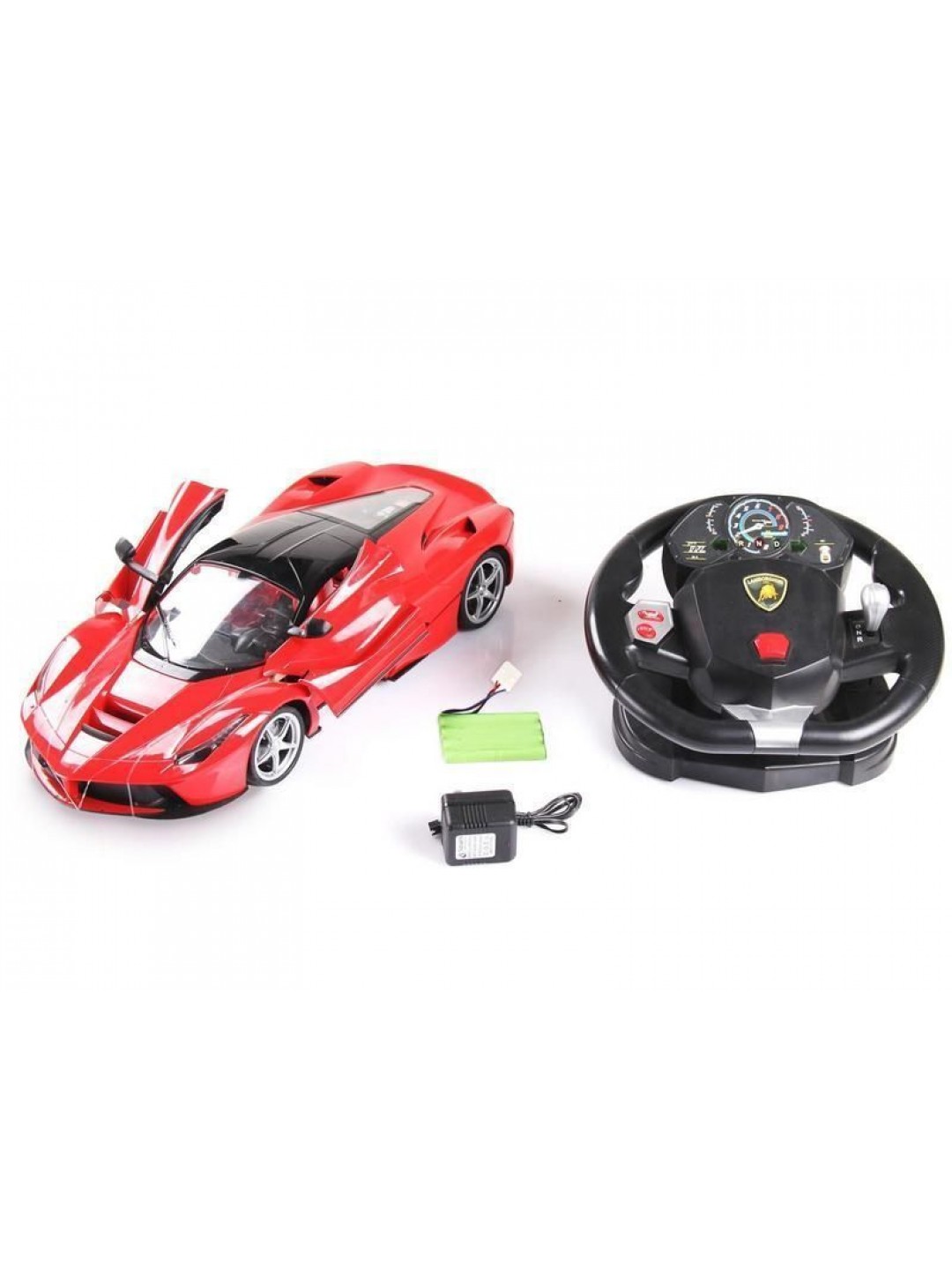 Р/У машина MZ Ferrari La Ferrari 2088F 1/10 GYRO-руль, (открываются двери) +акб