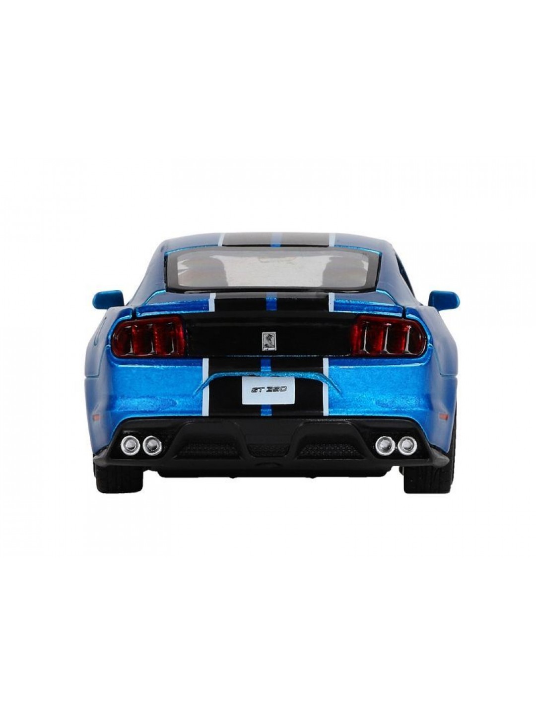 Машина "АВТОПАНОРАМА" Ford Shelby GT350, синий, 1/32, свет, звук, инерция, в/к 17,5*13,5*9 см