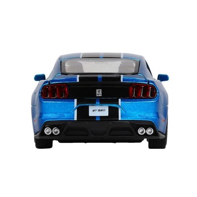 Машина "АВТОПАНОРАМА" Ford Shelby GT350, синий, 1/32, свет, звук, инерция, в/к 17,5*13,5*9 см