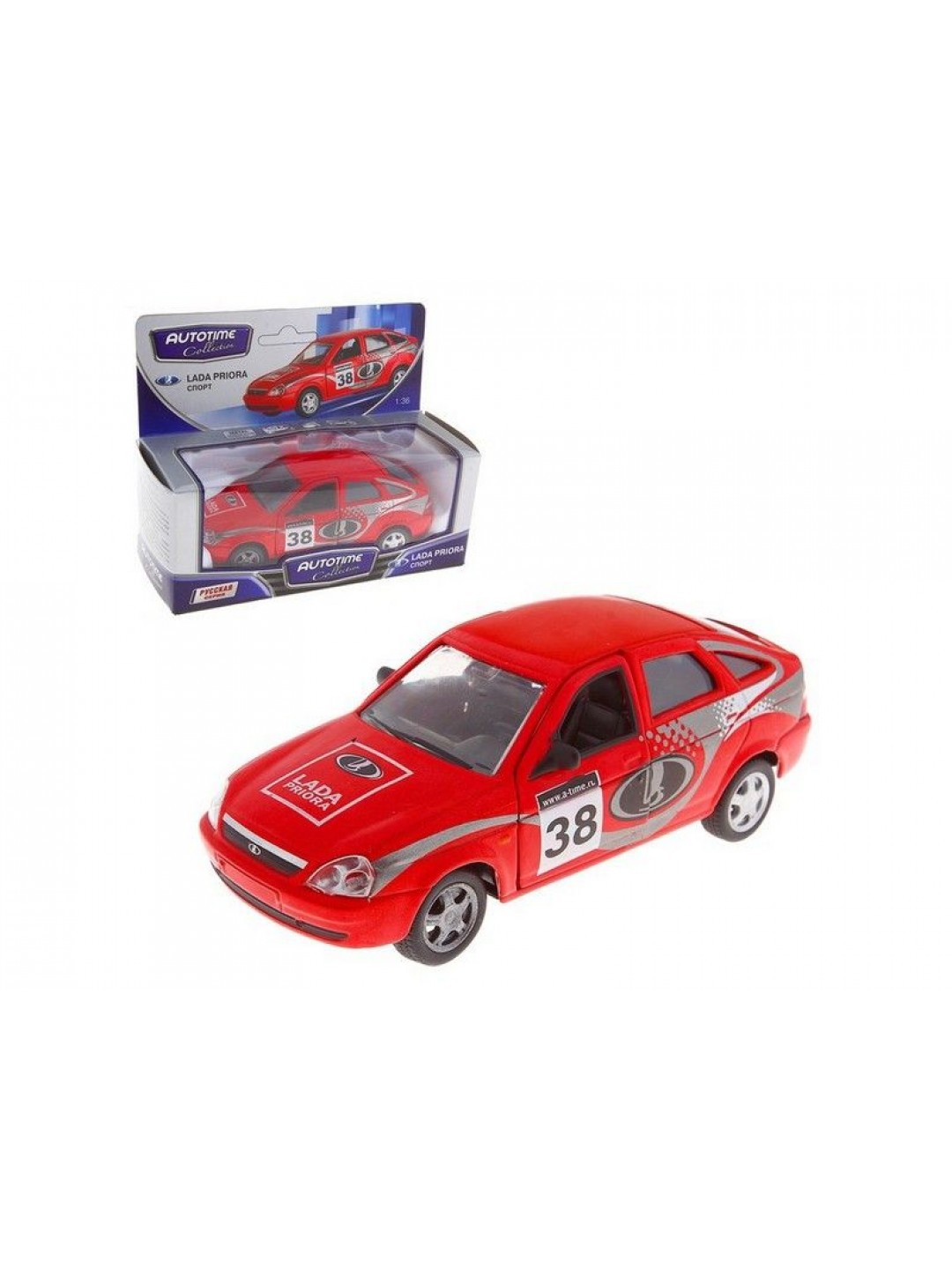 Машина Autotime "LADA PRIORA" спорт 1:36