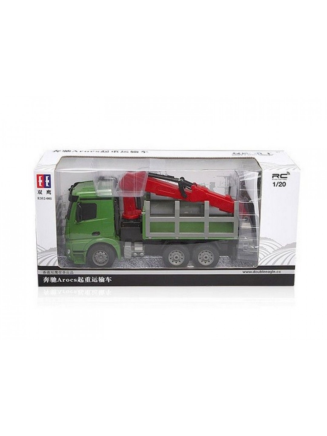 Радиоуправляемый лесовоз Double Eagle Mercedes-Benz Arocs 1:20 2.4G