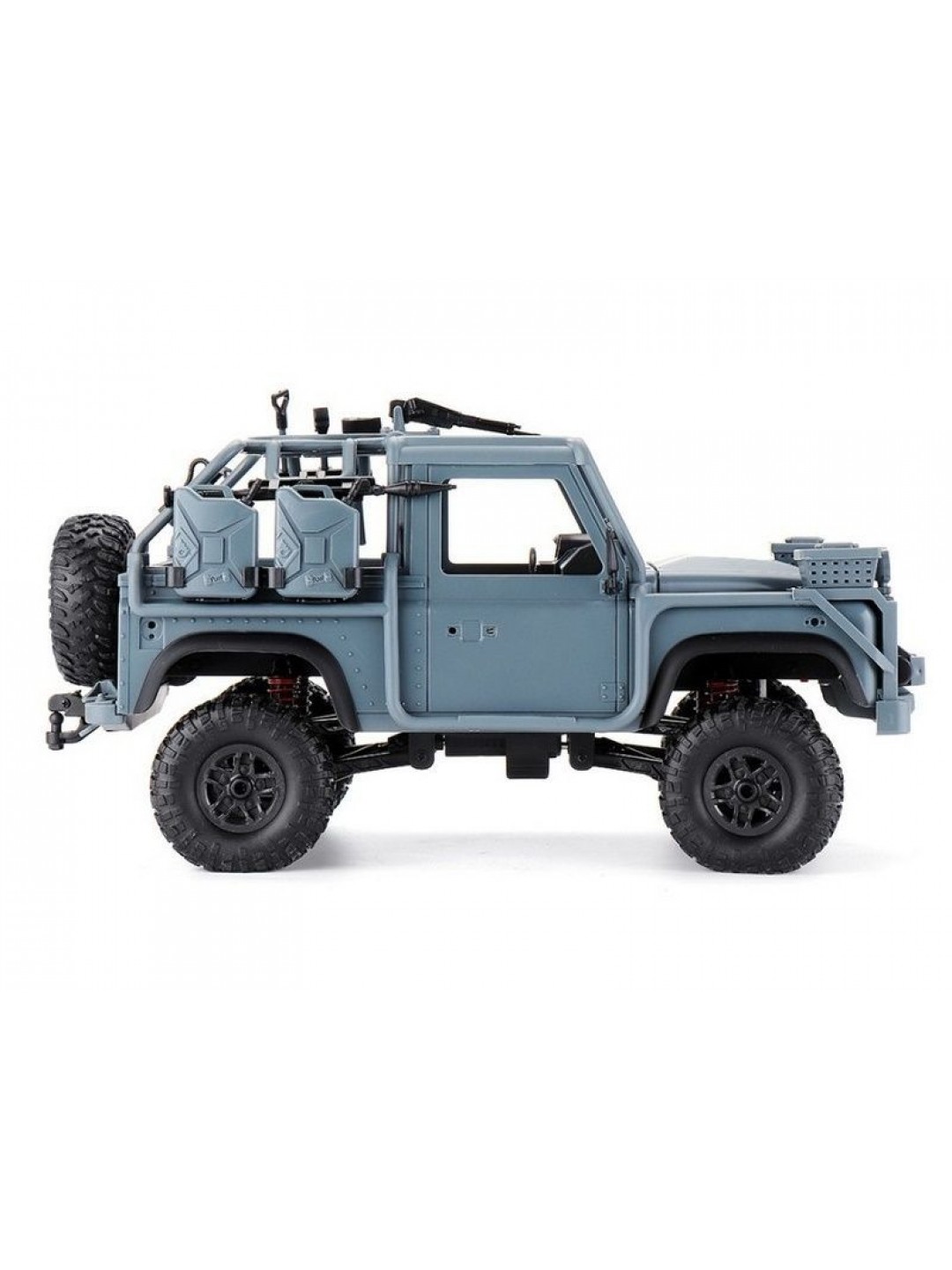 Радиоуправляемая машина MN MODEL англ. пикап Defender спецназ рейнджеров (синий) 4WD 2.4G 1/12 RTR