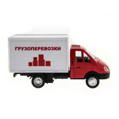Машина "АВТОПАНОРАМА" "ГАЗель" (грузоперевозки) 1/28, в/к 24*14*12 см