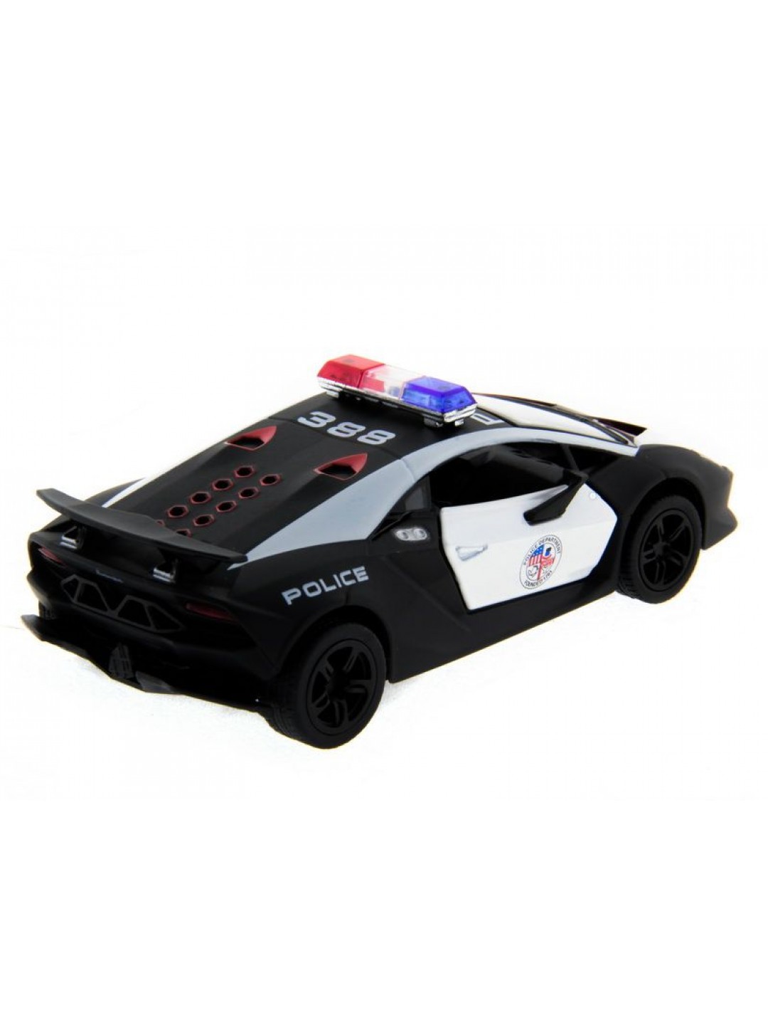 Машина Kinsmart 1:40 Lamborghini Police Sesto Elemento в асс. инерция (1/12шт.) б/к