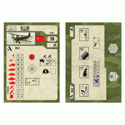 Сборная модель ZVEZDA Ночной бомбардировщик/разведчик По-2, 1/144
