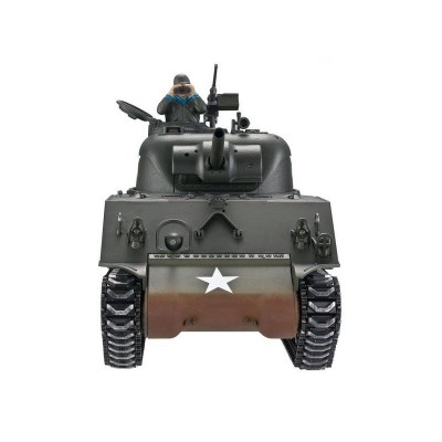 Р/У танк Torro Sherman M4A3, 1/16  2.4G, ВВ-пушка, деревянная коробка
