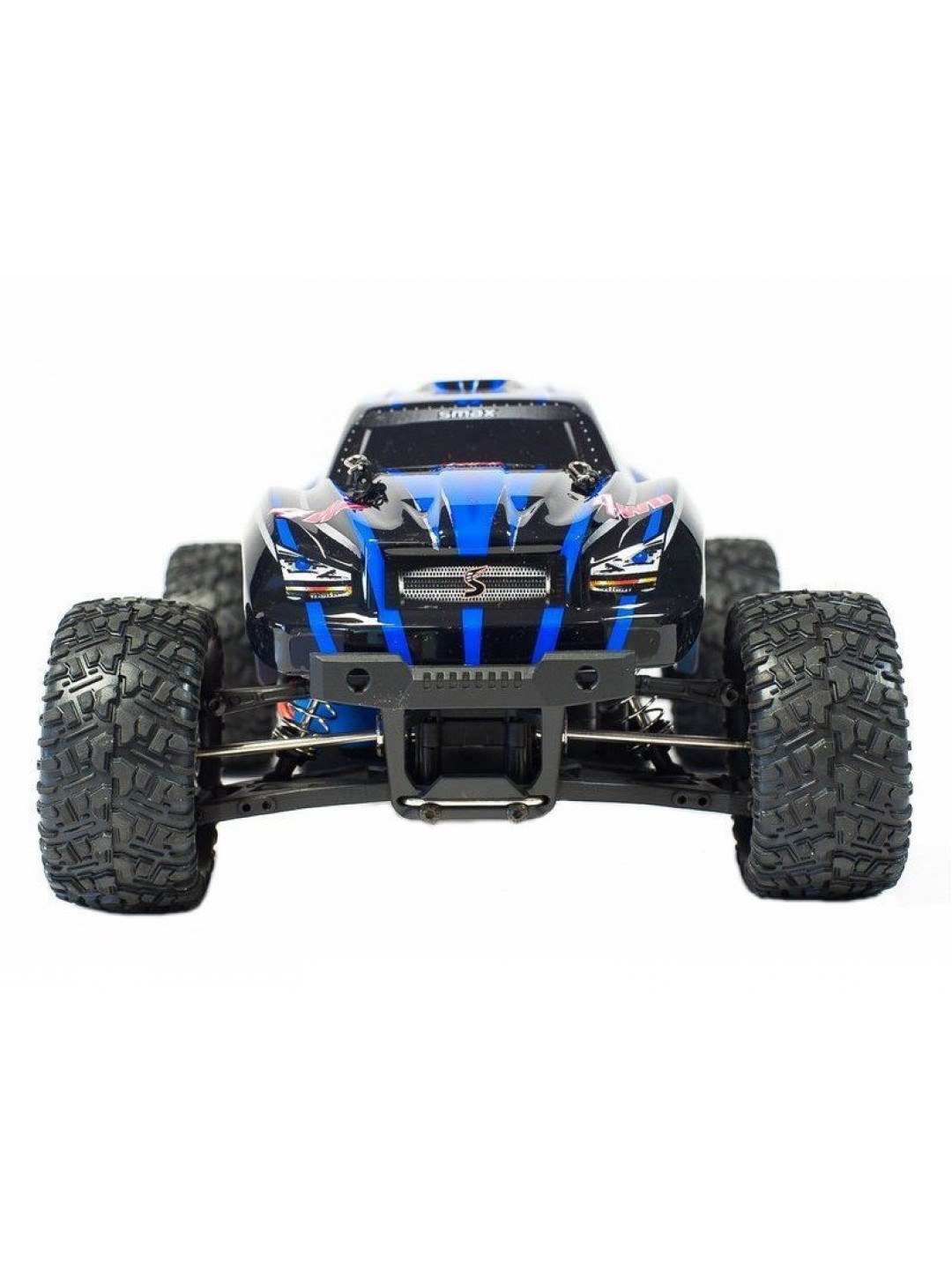 Радиоуправляемый монстр Remo Hobby SMAX Brushless (синий) 4WD 2.4G 1/16 RTR