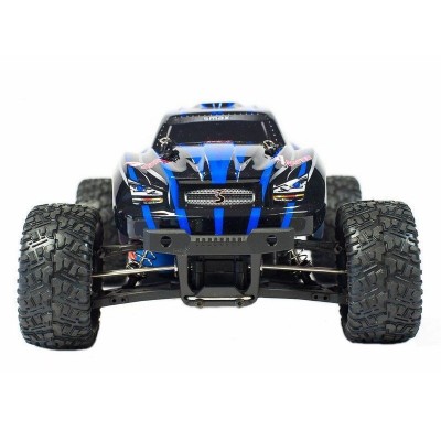 Радиоуправляемый монстр Remo Hobby SMAX Brushless (синий) 4WD 2.4G 1/16 RTR