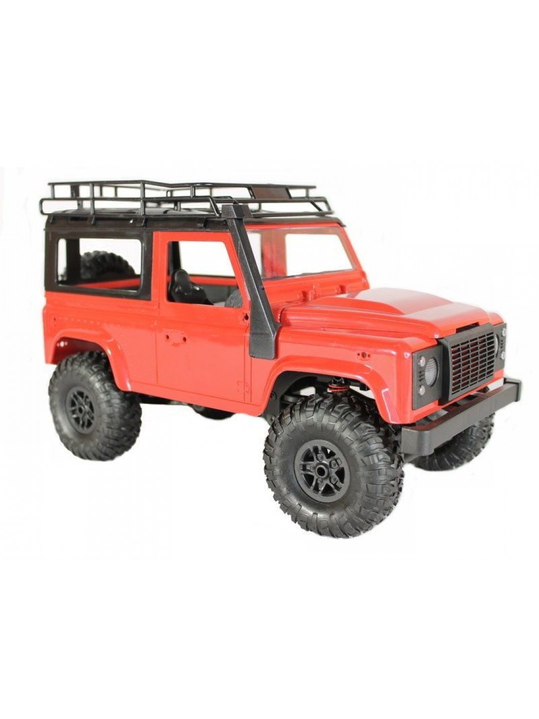 Радиоуправляемая машина MN MODEL английский внедорожник Defender (красный) 4WD 2.4G 1/12 RTR