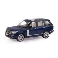 Машина "АВТОПАНОРАМА" Range Rover, синий металлик, 1/26, свет, звук, в/к 24,5*12,5*10,5 см Машина "АВТОПАНОРАМА" Range Rover, синий металлик, 1/26, свет, звук, в/к 24,5*12,5*10,5 см