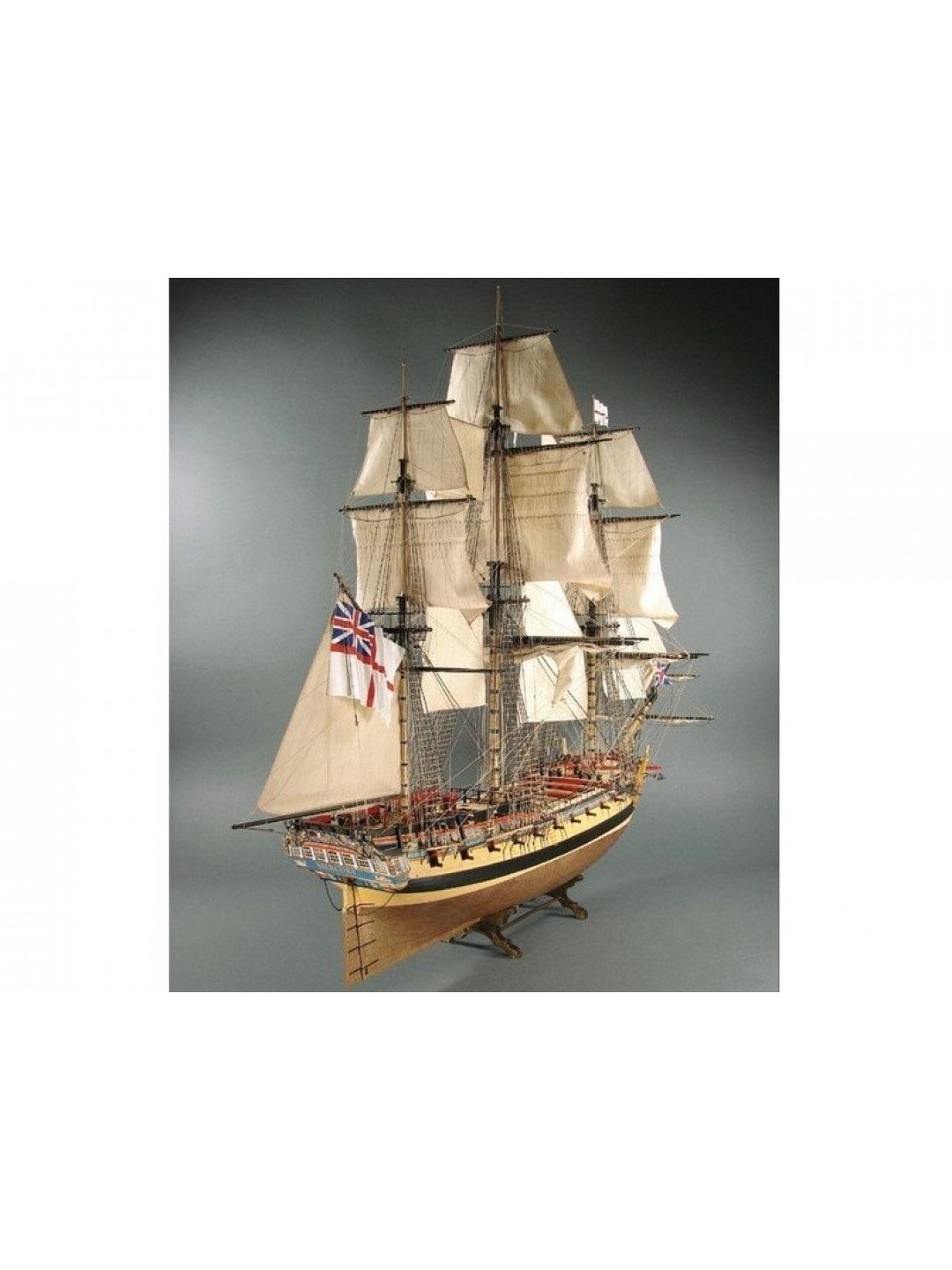 Сборная картонная модель Shipyard фрегат HMS Mercury (№66), 1/96