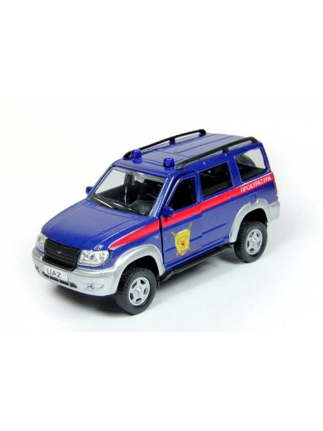 Машина Autotime "UAZ PATRIOT" прокуратура 1:43