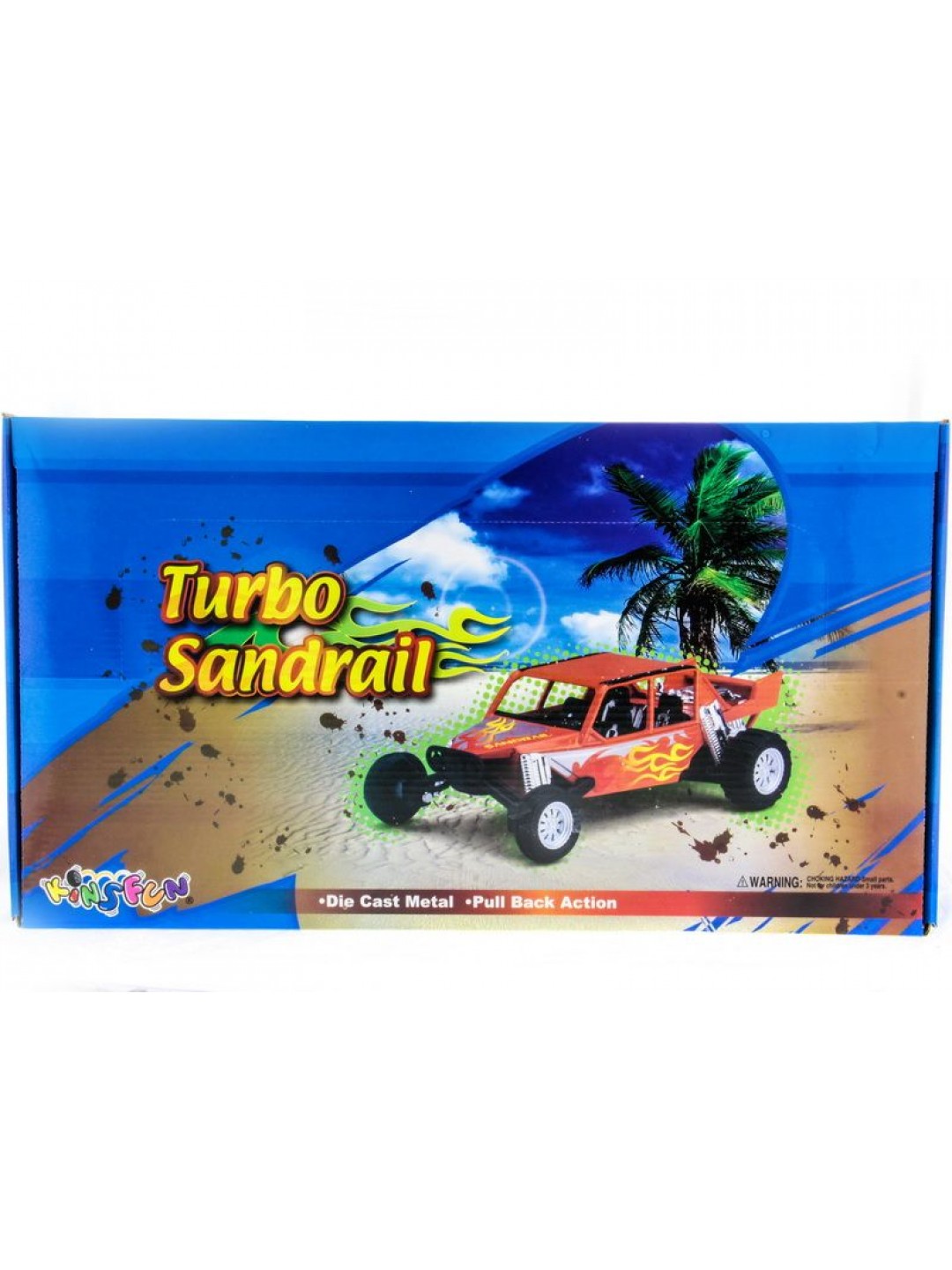 Машина Kinsmart  Turbo Sadrail инерция (1/12шт.) б/к