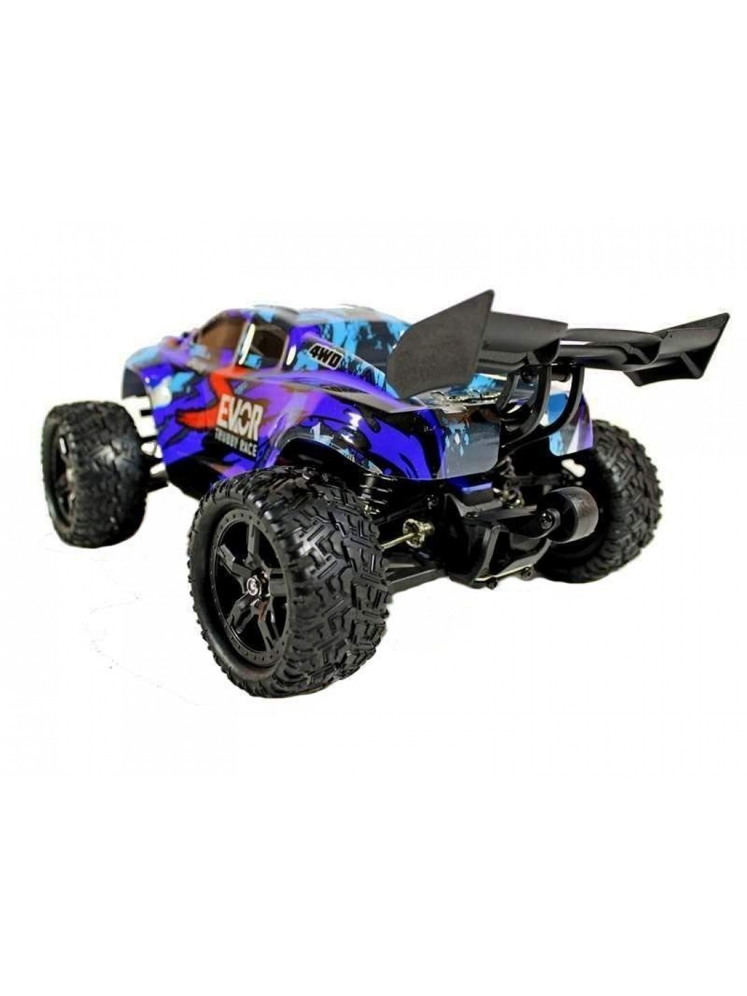 Радиоуправляемая трагги Remo Hobby S EVO-R Brushless (синяя) 4WD 2.4G 1/16 RTR