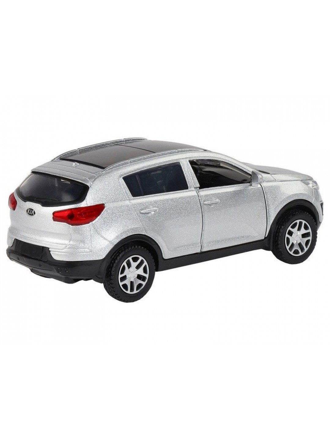 Машина "АВТОПАНОРАМА" KIA SPORTAGE R, серебряный, 1/39, инерция, в/к 17,5*12,5*6,5 см