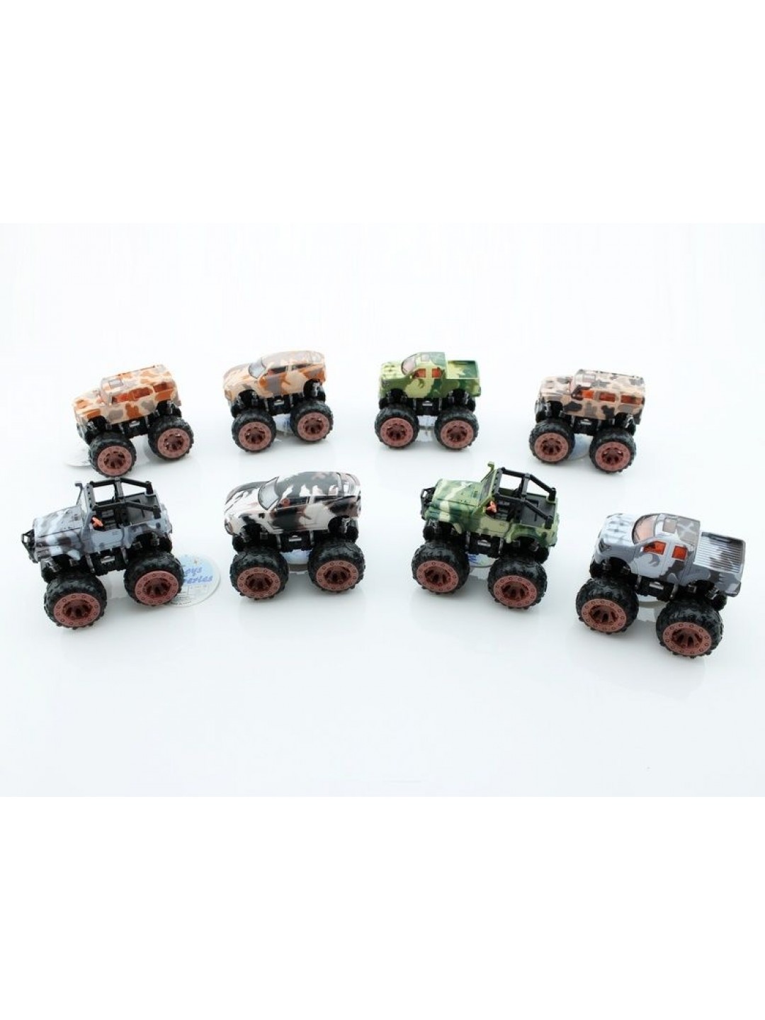 Машина инерционная KLX500-21 Bigfoot Military 4WD (в асс., 8 шт./кор.)