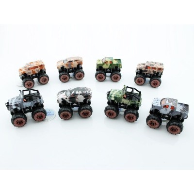 Машина инерционная KLX500-21 Bigfoot Military 4WD (в асс., 8 шт./кор.)