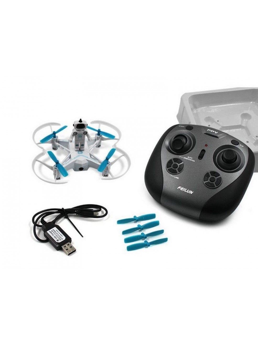 Р/У квадрокоптер Feilun FX132C1 с FPV трансляцией Wi-Fi, 2.4G RTF