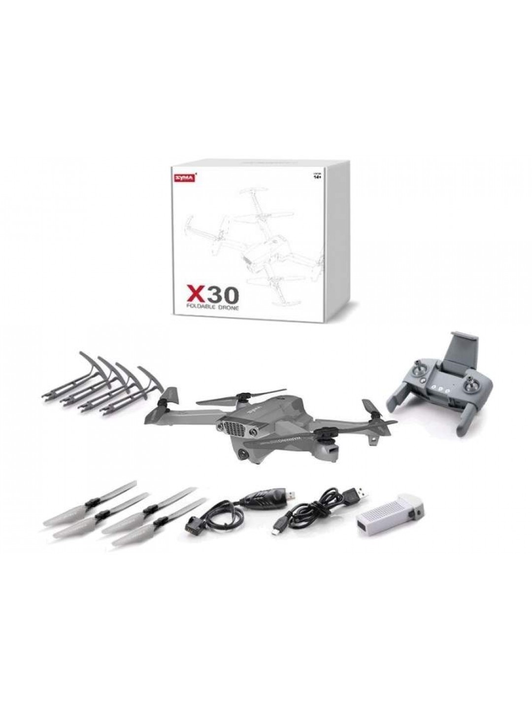 Р/У квадрокоптер Syma X30 с FPV трансляцией WiFi, GPS, 2.4G RTF