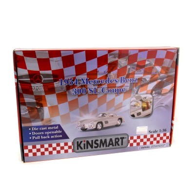 Машина Kinsmart "Mercedes-Benz 300SL" инерция (1/12шт.) 1:36 б/к