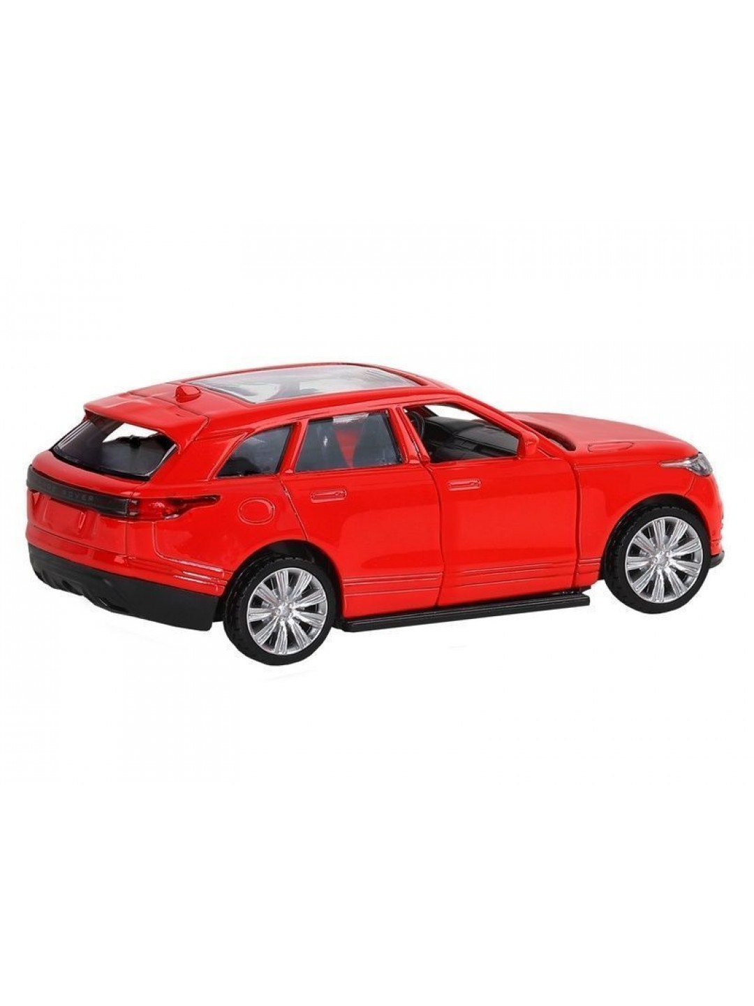 Машина "АВТОПАНОРАМА" Land Rover Range Rover Velar, красный, 1/42, инерция, в/к 17,5*12,5*6,5 см