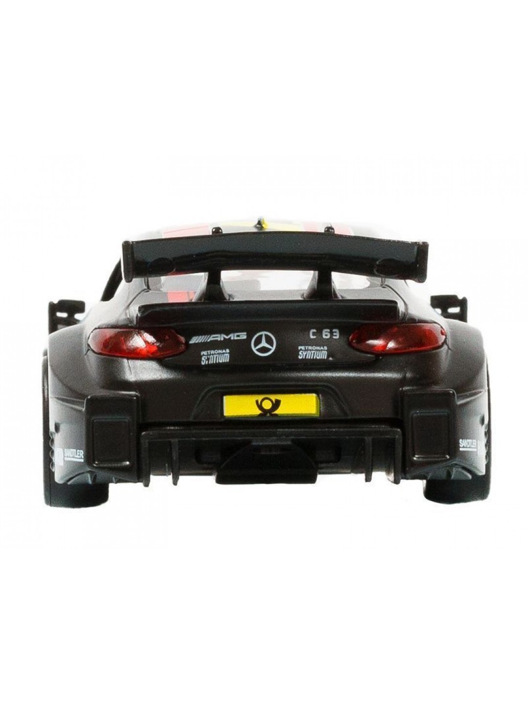 Машина "АВТОПАНОРАМА" Mercedes-AMG C 63 DTM, черный, 1/42, инерция, откр двери, в/к 17,5*12,5*6,5