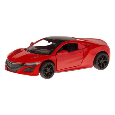 Машина "АВТОПАНОРАМА" Honda Acura NSX, красный, 1/38, инерция, в/к 17,5*12,5*6,5 см