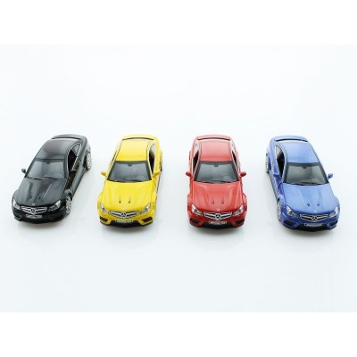 Машина 1:32 Mercedes-Benz С 63 AMG свет, звук, инерция 15см (1/12шт.) б/к