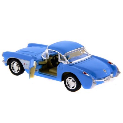 Машина Kinsmart "Chevrolet Corvette 1957" инерция (1/12шт.) 1:34 б/к