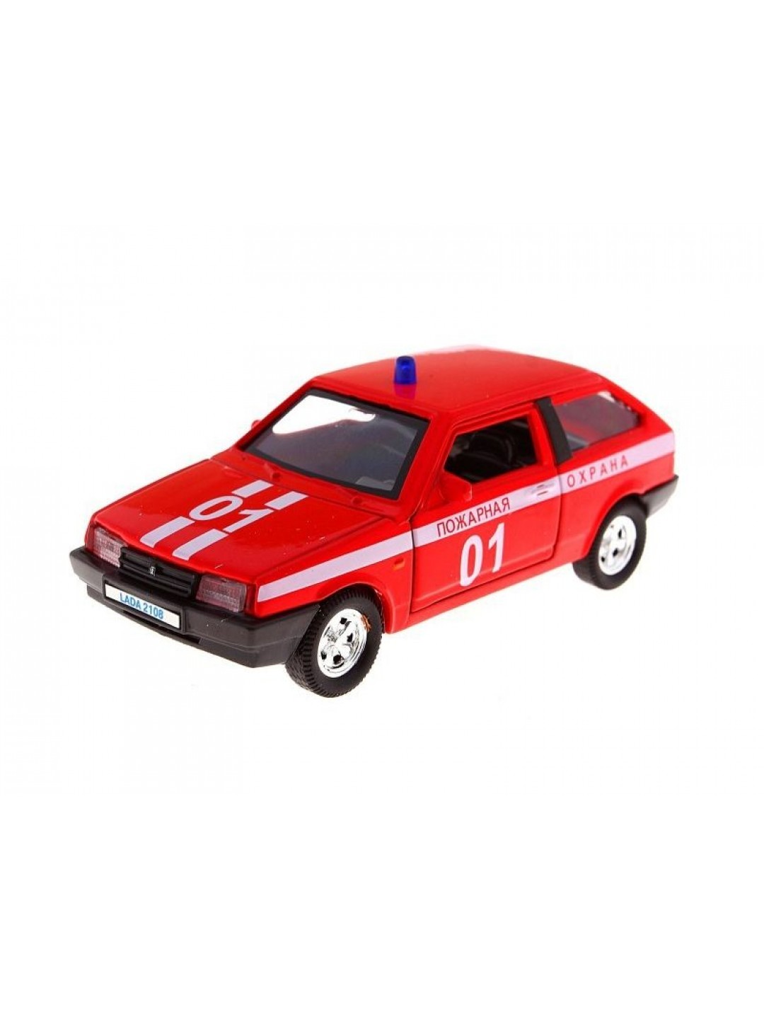 Машина Autotime "LADA 2108" пожарная охрана 1:36