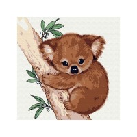 Набор юного художника 20х20 Маленькая коала (10 цветов) Набор юного художника 20х20 Маленькая коала (10 цветов)