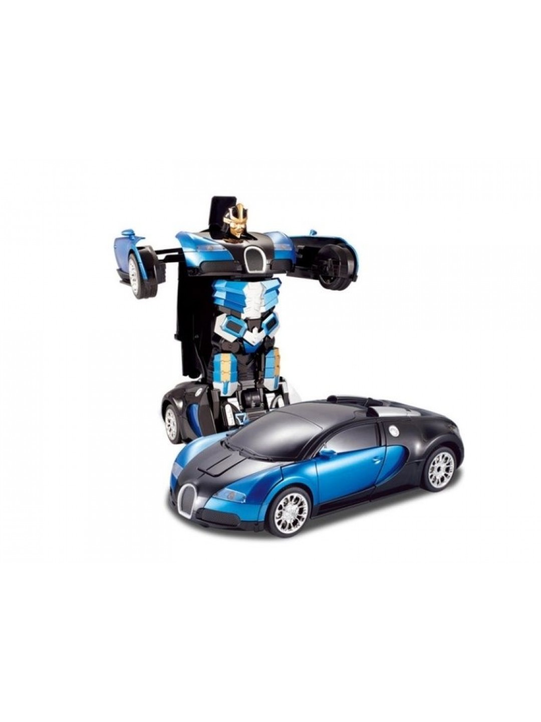 Р/У трансформер MZ Bugatti Veyron 2801P, робот зверь 1/14