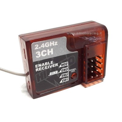 Приемник 2,4GHz 3х канальный для автомоделей Himoto E10 Приемник 2,4GHz 3х канальный для автомоделей Himoto E10