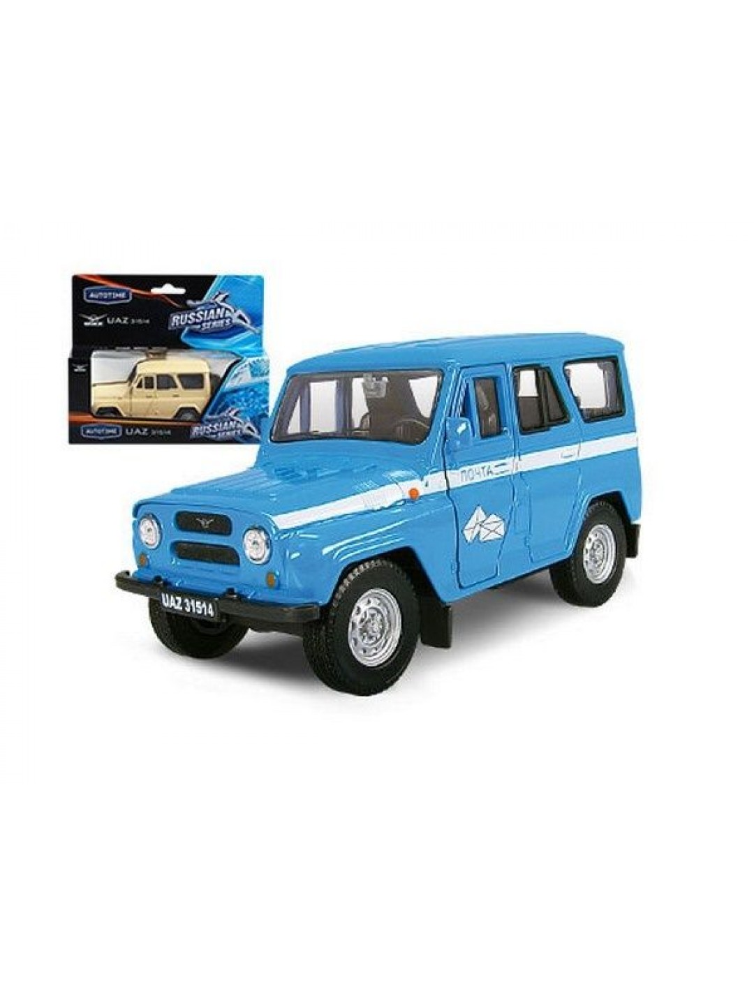 Машина Autotime "UAZ 31514" почта 1:36