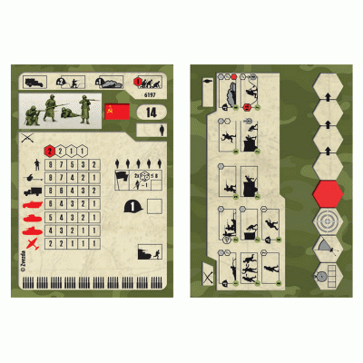 Сборные солдатики ZVEZDA Советская пехота 1941-43гг. (зима), 1/72