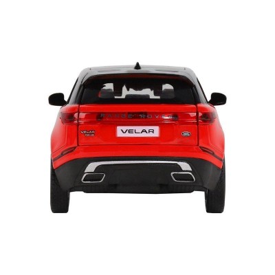 Машина "АВТОПАНОРАМА" Range Rover Velar, красный, 1/32, свет, звук, инерция, в/к 17,5*12,5*6,5