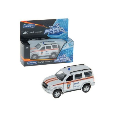 Машина Autotime "UAZ PATRIOT" МЧС 1:43