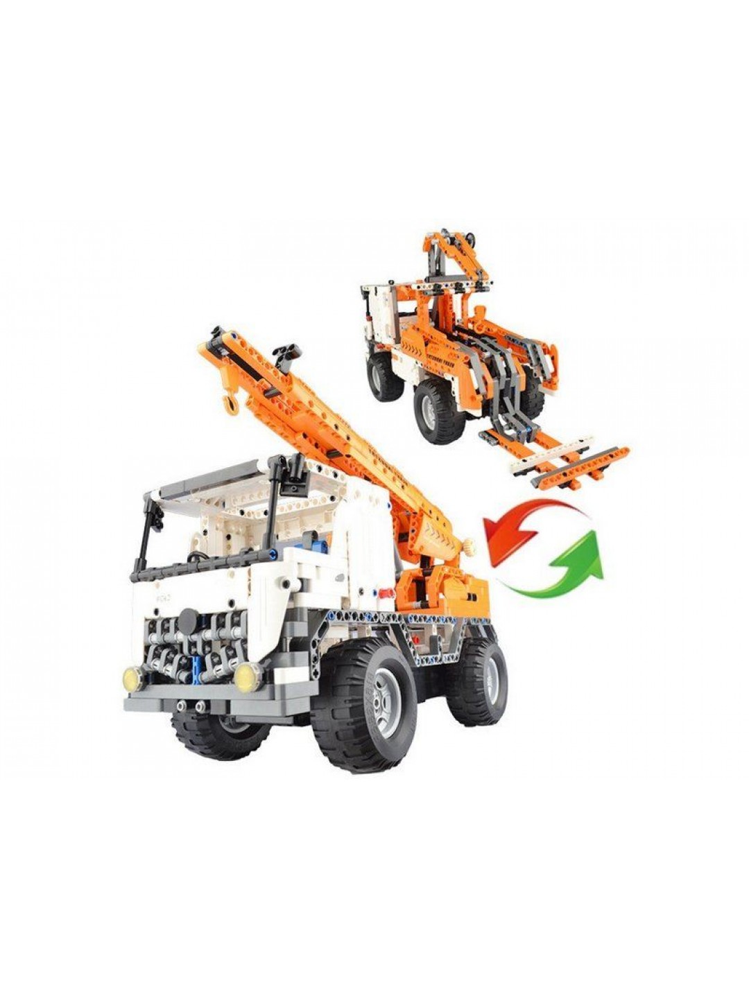 Р/У конструктор CaDA Technic автокран (839 деталей)