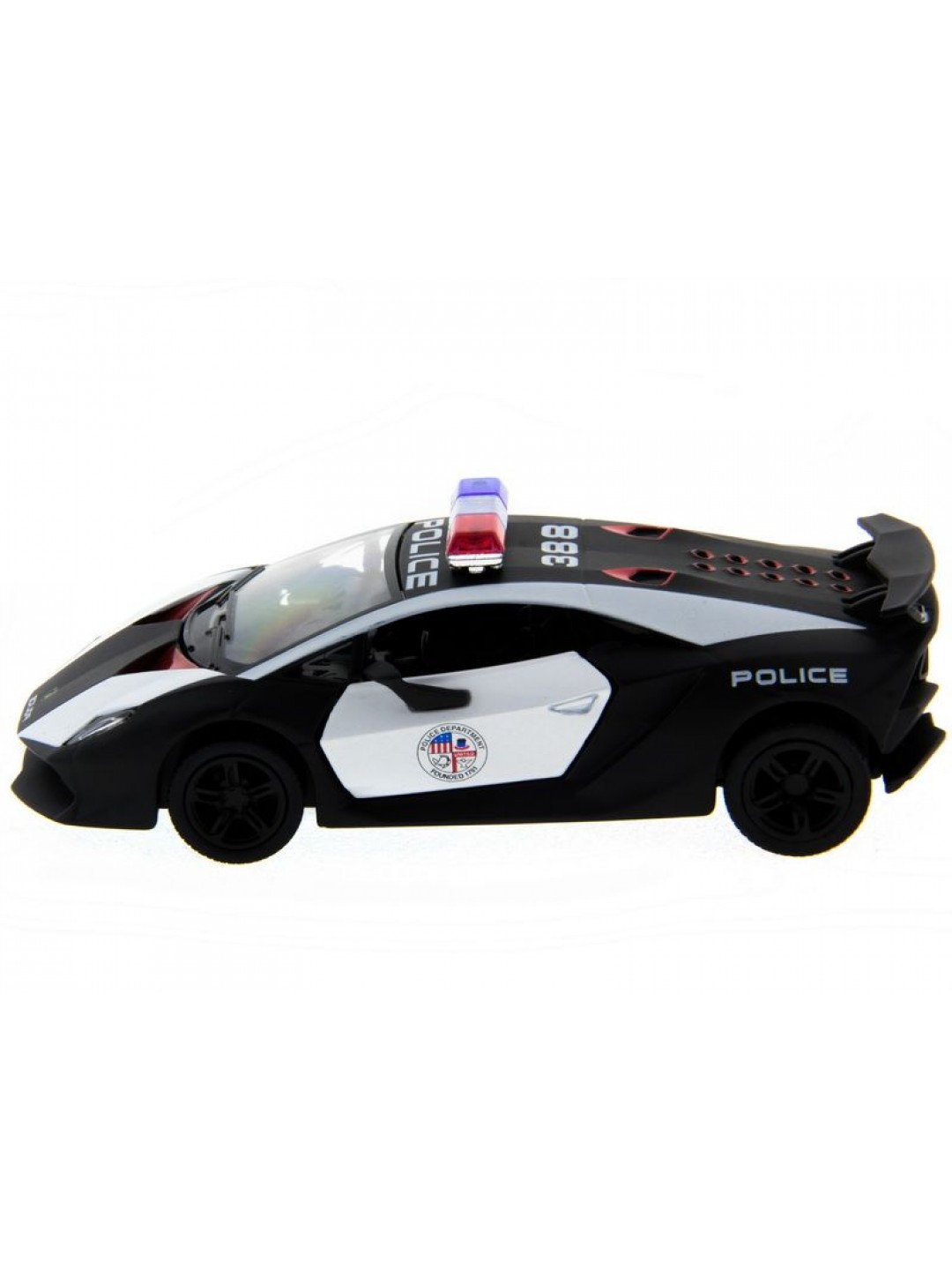 Машина Kinsmart 1:40 Lamborghini Police Sesto Elemento в асс. инерция (1/12шт.) б/к