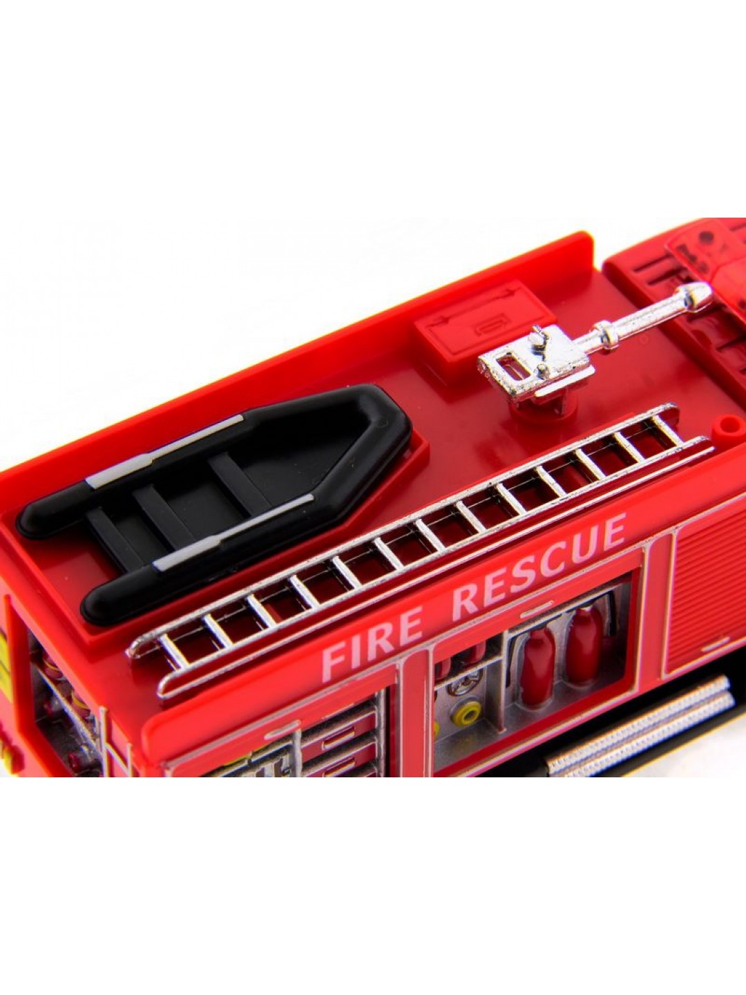 Машина Kinsmart Пожарная машина Rescue Fire Engine инерция (1/12шт.) б/к