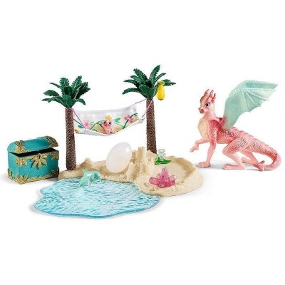 Фигурка Schleich Остров драконов с кладом