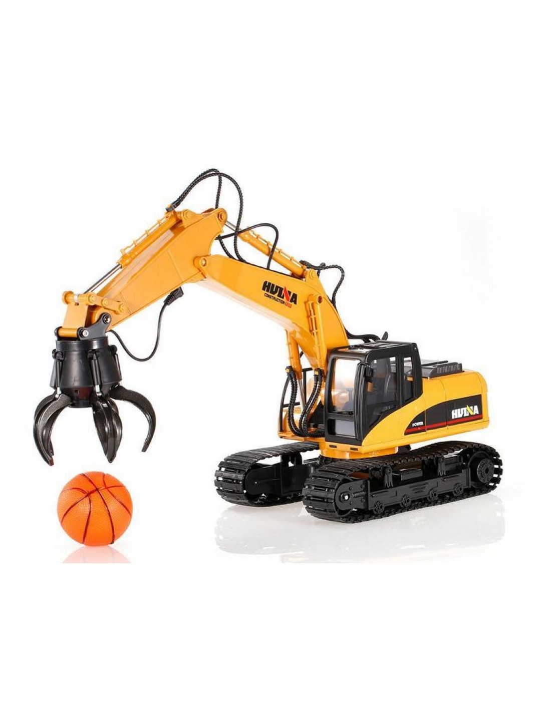 Радиоуправляемый экскаватор c шаровым захватом HUI NA TOYS 2.4G 16CH 1/14 RTR