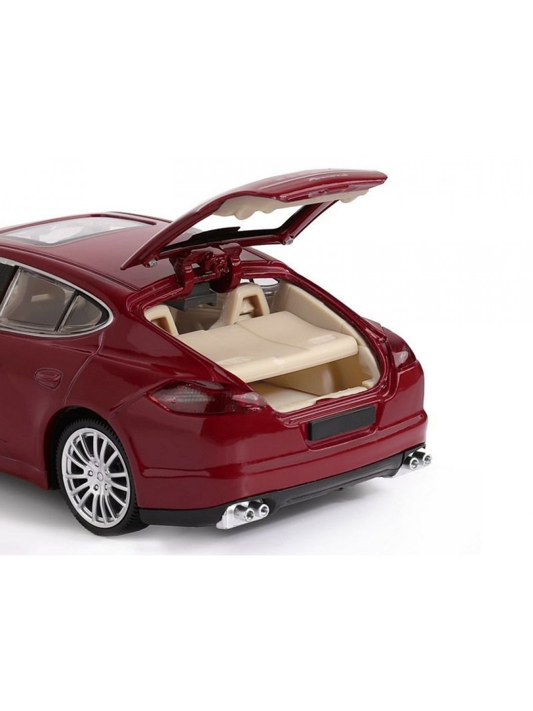 Машина "АВТОПАНОРАМА" Porsche Panamera S, красный, 1/24, в/к 24,5*12,5*10,5 см